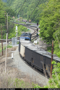 CSX 910 West at JD Cabin